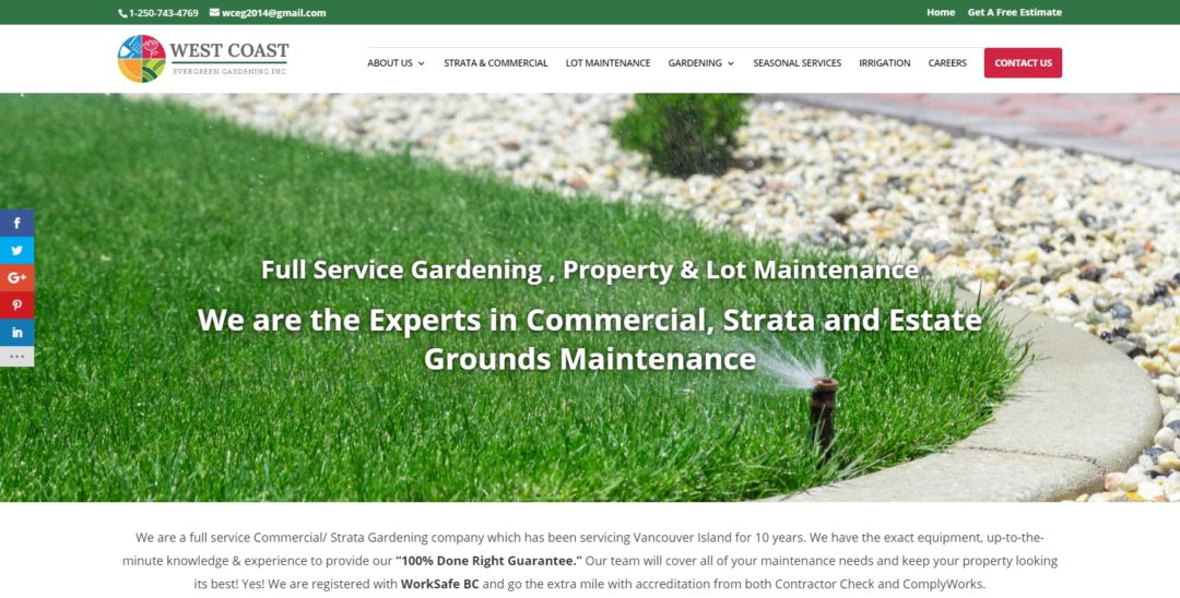 Landscape Company Website